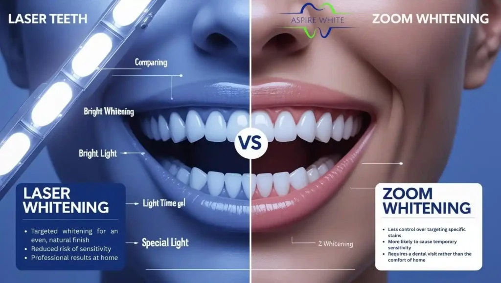 Laser Teeth Whitening vs. Zoom Whitening High Wycombe