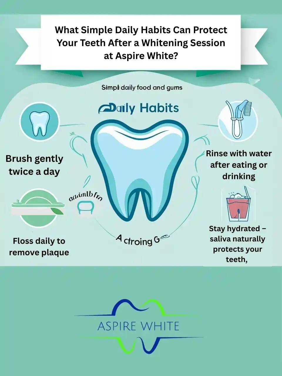 What Simple Daily Habits Can Protect Your Teeth After a Whitening Session at Aspire White High Wycombe